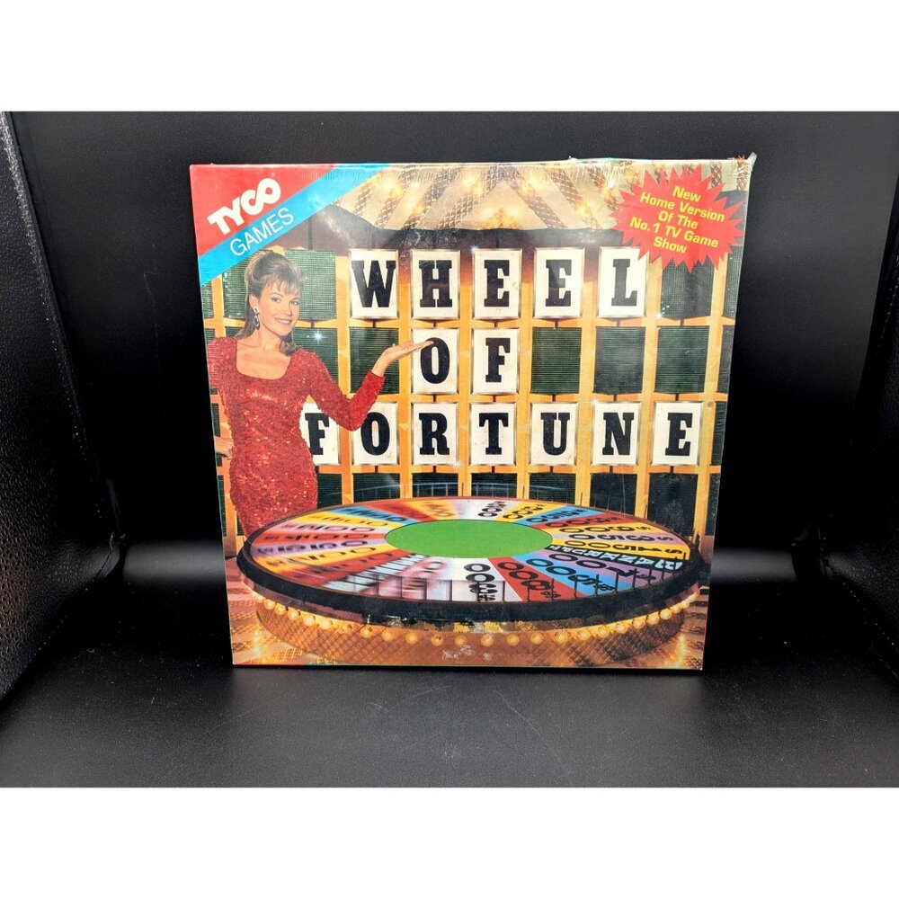 NOS Tyco Wheel Of Fortune Board Game New Sealed Home Edition 2-4 Players Age 8+